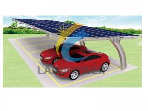 cấu trúc nhà xe năng lượng mặt trời thép